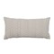 12" x 24" Roe Cotton Woven Decorative Throw Pillow